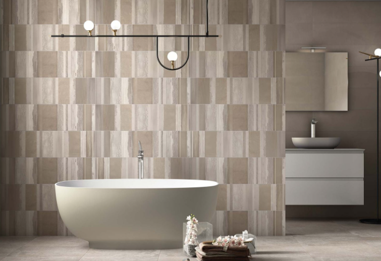 Salle de bain aménagée